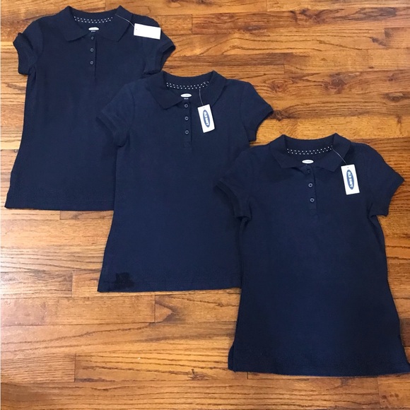 Girls Set of 3 Old Navy Blue School Uniform Polo Shirt Tops NWT
Size Small 6 - 7 - Picture 14 of 16